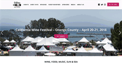 Desktop Screenshot of californiawinefestival.com
